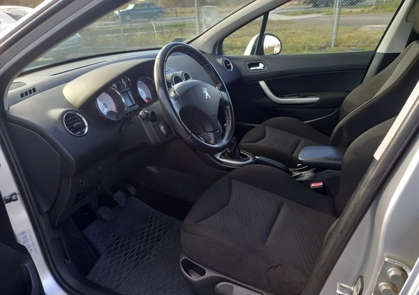 Peugeot 308 cena 10500 przebieg: 221205, rok produkcji 2009 z Zelów małe 92